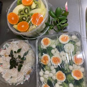 そら・ゆずの作ってみた!投稿(柚子ドレッシングで♩春の七草サラダ)