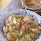 【節約レシピ】白菜と厚揚げ豆腐のひき肉あん