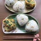 【リメイク】朝ご飯にも簡単♡鯖の切り身deおにぎりプレート♡