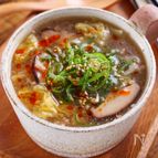 とろみと生姜でぽっかぽか！白菜としいたけの中華風おかずスープ