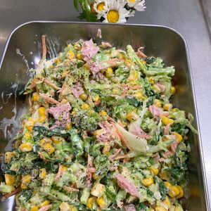 そら・ゆずの作ってみた!投稿(野菜たっぷり《とろ旨クリーミー♡コールスロー》)