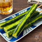 100万再生された♪【きゅうりの一本漬け】