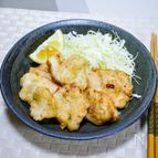 ビールでカリッと「鶏むね肉の昆布茶風味天ぷら」