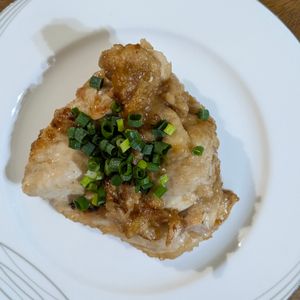 大庭の作ってみた!投稿(【鶏胸がめちゃ柔らかい】家族が好きな甘辛おろしチキンステーキ)