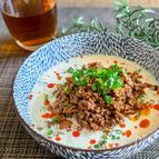 冷やし豆乳担々そうめん【またそうめん？なんてもう言わせない】