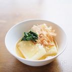 パルミジャーノ・チーズで味噌雑煮