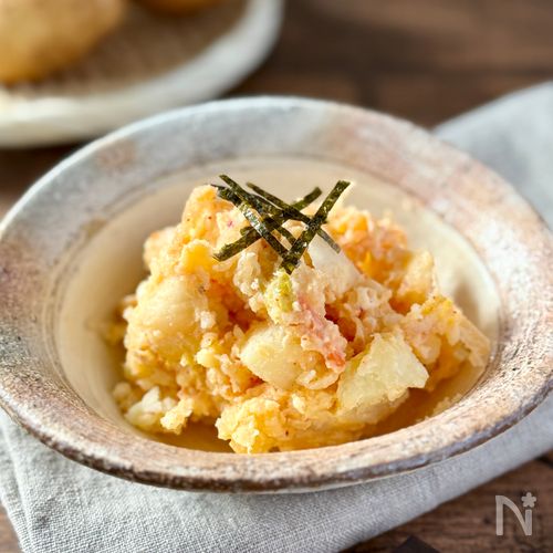 腸活！糸寒天キムチのポテトサラダ