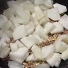 【大根1kg消費☆トロトロひき肉ピリから味噌とうふ餡】の工程5