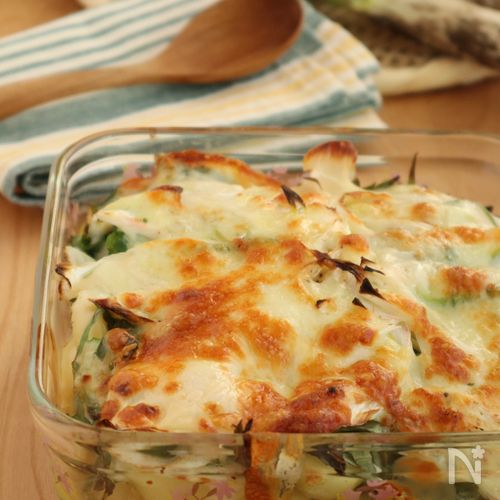 長ねぎのうま味とろけるポテトグラタン