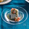【イタリア風冷ややっこ】ドレッシングがなじむ♪