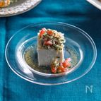 【イタリア風冷ややっこ】ドレッシングがなじむ♪
