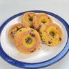 ユウカの作ってみた!投稿(かぼちゃとレーズンの焼きドーナツ【砂糖不使用】)