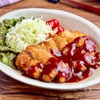ガッツリ満足【デミ風チキンカツ】