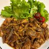 楽ラク手抜キッチン🐶🐾の作ってみた!投稿(焼肉のたれとポン酢で♪チキンと舞茸のたれポン炒め)