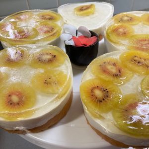 そら・ゆずの作ってみた!投稿(簡単スイーツブルーベリームースケーキの作り方)