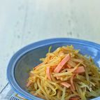 コスパ最強！＊もやしとハムのカレーナムル＊