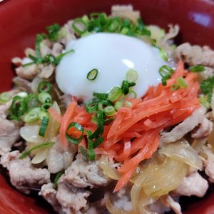 あーくの作ってみた!投稿(牛丼派？それとも豚丼!?牛丼にも負けない【豚丼】の作り方)