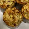 1203815の作ってみた!投稿(甘煮はレンジで♪混ぜて焼くだけ【米粉りんごおさつマフィン】)