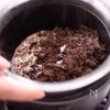 ラムレーズンチョコテリーヌ　混ぜて焼くだけの工程1