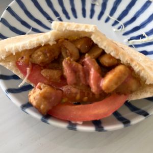 1565707の作ってみた!投稿(チリパウダー不要！おかわり足りない♡ケバブ丼)