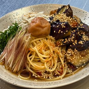 楽ラク手抜キッチン🐶🐾の作ってみた!投稿(涼感を味わう【冷製和風パスタ】)