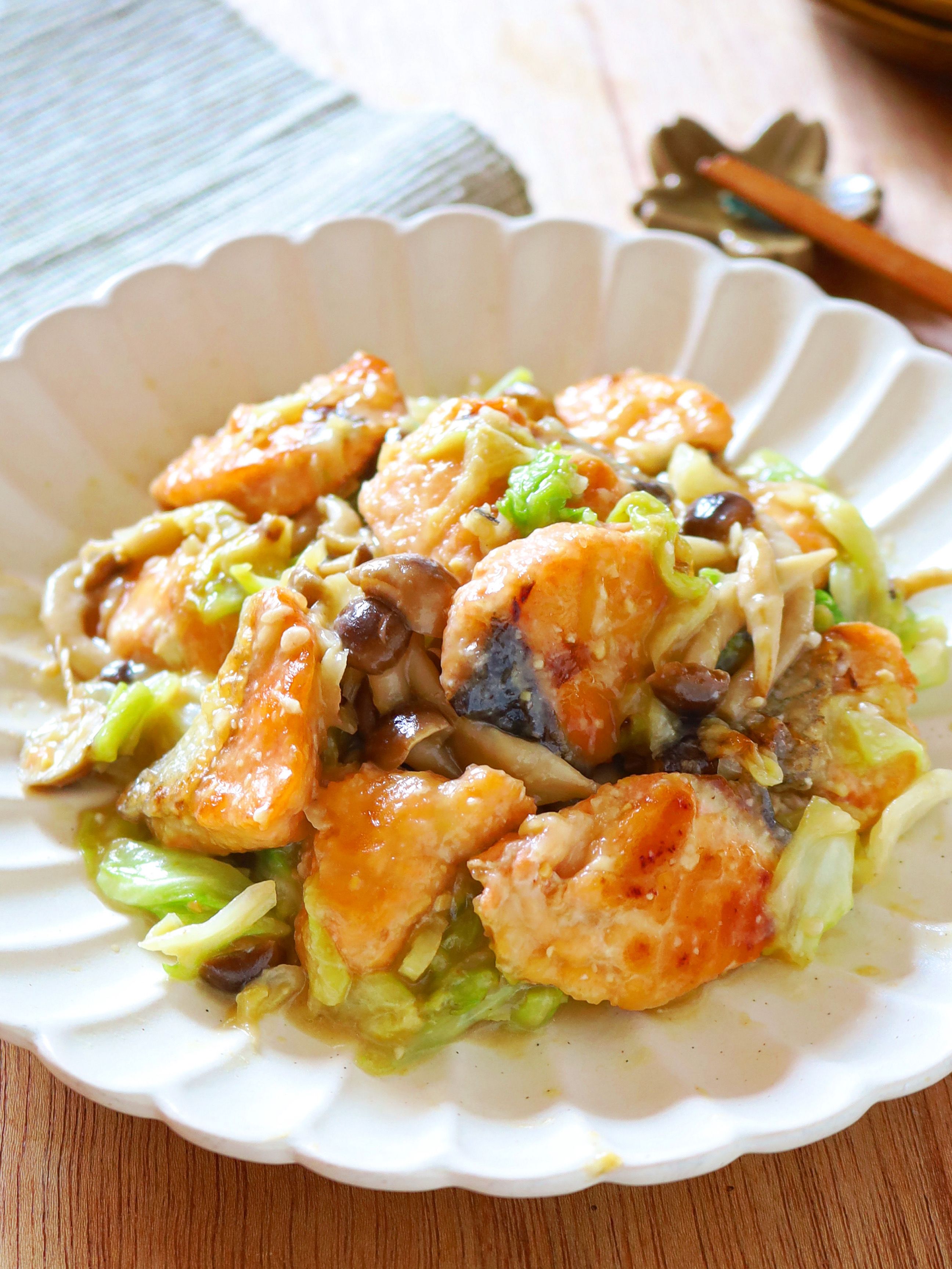 まごわやさしい献立🐟食塩3g未満／低カロリー／高たんぱく | レシピ