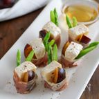 サンタスの生ハムチーズ巻き