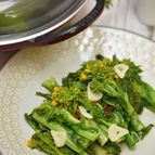 【STAUB】菜花のペペロンチーノ仕立て
