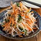 ねぎ塩ツナだれ《居酒屋風♡大根サラダ》
