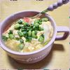 ナムディの作ってみた!投稿(お豆腐ポン♪ふわふわ卵のカニ玉風あんかけ)