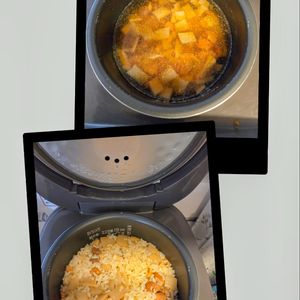 にゃんこさん🐱の作ってみた!投稿(焼き鳥缶と瓶詰メンマの炊き込みご飯)