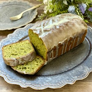 のりのり🐾🎀🤍の作ってみた!投稿(トースターで簡単！HMでホワイトチョコがけ抹茶パウンドケーキ)