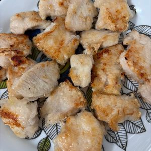 ふうちゃんの作ってみた!投稿(むね肉deうま塩チキン【#作り置き #揉んで焼くだけ】)