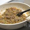 給食の味!野菜もりもり肉味噌うどんの工程1