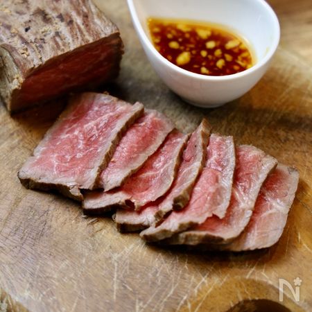 しょうが香る和風だれでさっぱり ローストビーフ By シゲパピ レシピサイト Nadia ナディア プロの料理家のおいしいレシピ