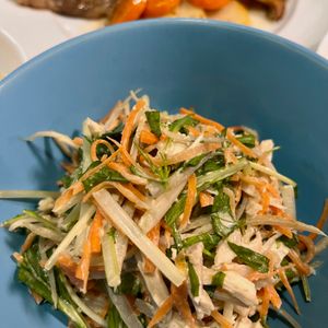 カスプの作ってみた!投稿(ごぼうと水菜の《居酒屋風♡バリ旨サラダ》)