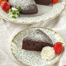 【炊飯器とホットケーキミックスで簡単絶品！ガトーショコラ】