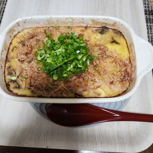 とももの作ってみた!投稿(［長芋のふわシャキ焼き］食物繊維たっぷりで腸活に！)