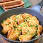 ワンパン10分！鶏むね肉の生姜焼き