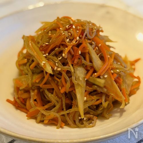 飽きない常備菜【糸こんにゃくのきんぴら】