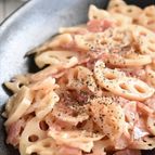 【ベーコンとレンコンの塩きんぴら】旨味たっぷり！やめられない