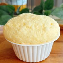 レンジで2分！高たんぱくミルクパン