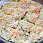 【米粉の豚にらチヂミ】カリッ！もっちり♡やみつきおつまみ