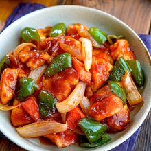 【鶏むね肉の野菜たっぷり酢鶏】揚げない簡単！ヘルシーおかず♪