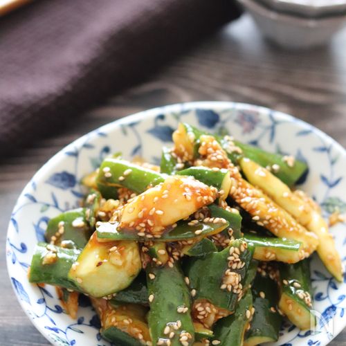 【韓国風やみつききゅうり】一気食いしてしまうほど美味しい♪