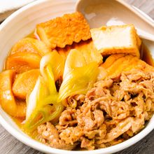10分で完成!絹揚げじゅわっと肉豆腐