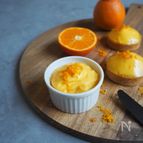 濃厚なめらかなオレンジクリーム🍊