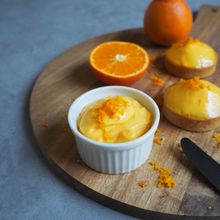 濃厚なめらかなオレンジクリーム🍊