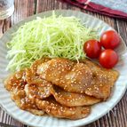 【下味冷凍にも】豚肉の胡麻味噌生姜焼き