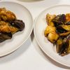 しーちゃんの作ってみた!投稿(ワンパン10分！【鶏むね肉となすのガリバタ醤油炒め】)